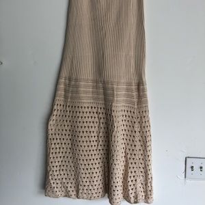 Midi Skirt cream lace